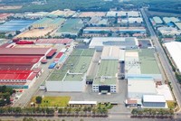 Bất động sản công nghiệp đang là “con cưng” của ngành bất động sản nói chung. Trong ảnh: Khu công nghiệp Mỹ Phước I (Bình Dương). Ảnh: Lê Toàn