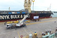 Thiết bị mô-đun trao đổi nhiệt tầng nhiên liệu của lò hơi công nghệ tầng sôi tuần hoàn CFB do Doosan Vina sản xuất xuất khẩu đến nhà máy điện sinh khối Sodegaura, Nhật Bản