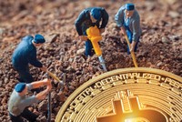 Bitcoin sụt giảm khiến toàn bộ thị trường tiền ảo chao đảo, giá trị vốn hóa bay mất hàng trăm tỷ USD. Ảnh: Shutterstock