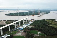 Cao tốc Bến Lức - Long Thành đoạn qua tỉnh Long An. Ảnh: Lê Toàn