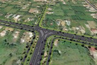 Mô hình Dự án Đầu tư xây dựng công trình đường bộ cao tốc đoạn Nha Trang - Cam Lâm.