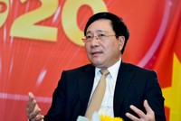 Ủy viên Bộ Chính trị, Phó Thủ tướng, Bộ trưởng Ngoại giao Phạm Bình Minh