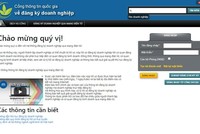 Hồ sơ đăng ký doanh nghiệp qua mạng có giá trị pháp lý như hồ sơ giấy