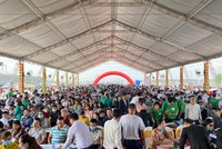 Hơn 2.000 khách hàng chen nhau cơ hội đầu tư dự án khu đô thị Thăng Long Central City.