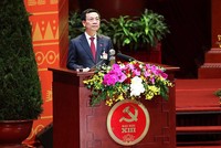 Tham luận tại Đại hội, ông Nguyễn Mạnh Hùng, Bộ trưởng Bộ Thông tin và Truyền thông đề cập các giải pháp đột phá để tăng tốc chuyển đổi số quốc gia