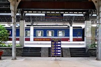 Mặc dù đã giảm rất sâu giá vé nhưng lượng khách đi tàu trong dịp Tết năm nay là rất vắng.