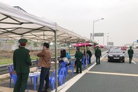 TP Hải Phòng lập 8 chốt kiểm soát người ra vào thành phố từ ngày 28/01