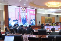 Quang cảnh hội nghị trực tuyến ngày 04/02