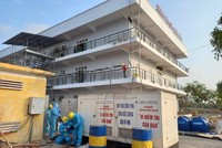 Công ty Điện lực Hải Dương triển khai thi công cấp điện cho bệnh viện dã chiến số 3