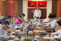 Trưởng đoàn Đại biểu Quốc hội TP.HCM Nguyễn Thiện Nhân phát biểu tại buổi làm việc với Thành phố Thủ Đức trưa 05/02 (Nguồn: Thành uỷ TP.HCM).