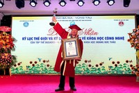 Anh hùng Lao động, Nhà khoa học, Kỷ lục gia thế giới và Việt Nam Hoàng Đức Thảo