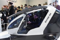 Cổ phiếu EHang (mã EH) niêm yết tại sàn chứng khoán Nasdaq (Mỹ) bốc hơi gần 63% trong ngày giao dịch 16/2. Ảnh: Getty Imange/AFP