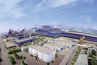 Kinh tế tư nhân được xác định phát triển thành động lực quan trọng của nền kinh tế. Trong ảnh: Nhà máy Gang thép Hòa Phát 