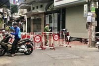 Chợ Cột Đèn được phong tỏa phục vụ phòng chống dịch