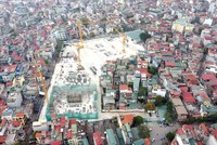 Dự án Feliz Home, Hoàng Mai, Hà Nội vẫn đang ngổn ngang. Ảnh: Dũng Minh