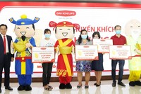 Dai-ichi Life Việt Nam tổ chức Lễ trao giải cho khách hàng trúng thưởng chương trình “Mừng tuổi 14 – Lộc Vàng trao tay”