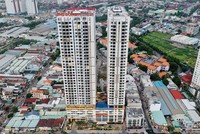 Một dự án chung cư cao tầng tại TP. Dĩ An, tỉnh Bình Dương. Ảnh: Thiện Minh