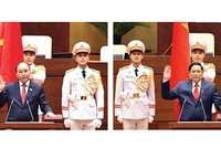 Tân Chủ tịch nước, tân Thủ tướng Chính phủ: Vượt qua mọi khó khăn, hoàn thành tốt nhất trọng trách mới
