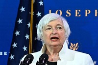 Bộ trưởng Tài chính Mỹ Janet Yellen. Ảnh: AFP