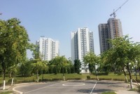 Dự án Hồng Hà Eco City thường xuyên vướng lùm xùm kể từ khi bàn giao nhà. Ảnh: Dũng Minh