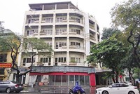 Khách sạn trên lô đất vàng rộng hơn 1.000 m2 tại số 80 - Lý Thường Kiệt và 22 - Phan Bội Châu (Hà Nội). Ảnh: A.M