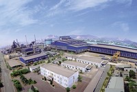 Hòa Phát sẽ không chỉ làm “vua thép”, mà muốn chơi lớn với bất động sản. Trong ảnh: Khu liên hợp gang thép Hòa Phát.