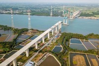 Một đoạn tuyến cao tốc Bến Lức - Long Thành do VEC đang tiến hành đầu tư.