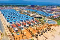 Dự án Khu du lịch sinh thái Prime Nha Trang tại huyện Cam Lâm, tỉnh Khánh Hòa mới hoàn thiện phần thô hạng mục khu biệt thự