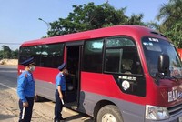 Thanh tra Sở Giao thông vận tải Hà Nội tăng cường kiểm tra phòng chống dịch Covid-19 trong hoạt động vận tải.