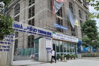 Dự án MHD Trung Văn đã hoàn thiện xong phần thô và đang được mở bán. Ảnh: Thành Nguyễn