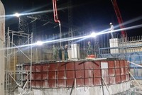 Thi công tại trạm biến áp Sơn Hà (Hà Nam)