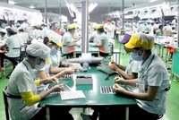 5 tháng đầu năm nay, chỉ số sản xuất công nghiệp của thành phố Hà Nội tăng 9,4% so với cùng kỳ năm ngoái.