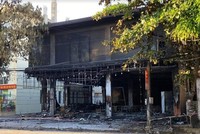 Hiện trường vụ cháy khiến 6 người tử vong tại Nghệ An