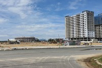 Nhiều khu đô thị mới tại Đà Nẵng thiếu vắng bóng mát cây xanh. Ảnh: Ngọc Tân