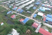 Khu đất 9,2 ha sau khi cưỡng chế phá dỡ công trình trái phép sẽ được triển khai làm khu tái định cư phục vụ các dự án.