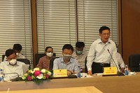 Bộ trưởng Bộ Tài chính Hồ Đức Phớc phát biểu tại phiên họp.