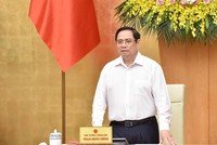 Thủ tướng nhấn mạnh chưa thay đổi mục tiêu đã đề ra và thống nhất với 2 kịch bản tăng trưởng được Bộ Kế hoạch và Đầu tư xây dựng (Ảnh: Nhật Bắc)