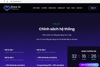 Cảnh báo kinh doanh theo phương thức đa cấp trái phép khi đầu tư vào "Robot AI"