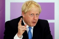 Thủ tướng Anh Boris Johnson. Ảnh: AFP