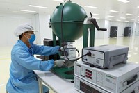 Trong 23 chỉ tiêu phát triển kinh tế - xã hội 5 năm 2021-2025, tỷ trọng công nghiệp chế biến, chế tạo trong GDP đạt trên 25%. Ảnh: Lê Toàn