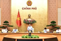 Chỉnh phủ xác định mục tiêu bảo vệ, chăm sóc sức khỏe, tính mạng của nhân dân là trên hết, trước hết (Ảnh: Nhật Bắc)