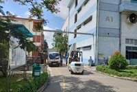 Công ty Dệt may - Đầu tư thương mại Thành Công đảm bảo vừa sản xuất vừa phòng dịch.