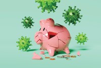  Covid khiến các doanh nghiệp cạn “của để dành”. Ảnh: Shutterstock