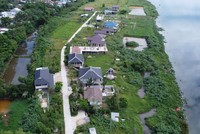 Nhiều hạng mục công trình tại dự án Go Green Farm được xây dựng khi chưa có giấy phép xây dựng.