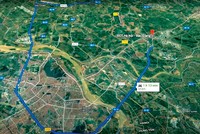 Bản đồ tuyến đường Vành đai 4 