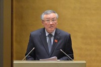 Chánh án Toà án nhân dân Tối cao Nguyễn Hoà Bình được giới thiệu tái cử.