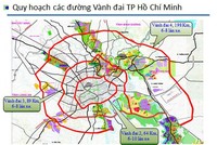 Tuyến Vành đai 3 Tp.HCM sẽ giải quyết các điểm nghẽn giao thông từ Tp.HCM đi Long An, Bình Dương, Đồng Nai.