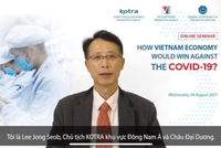 Chủ tịch KOTRA khu vực Đông Nam Á và Châu Đại Dương cho biết, Hàn Quốc vẫn đang duy trì vị thế số 1 trong số các quốc gia có vốn FDI tại Việt Nam với tổng số dự án là khoảng 9,100 dự án.