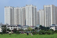 Trong môi trường chung cư, các cư dân phải "chung nhau" nhiều không gian. Ảnh: Thành Nguyễn