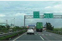 Một đoạn cao tốc Nội Bài - Lào Cai.